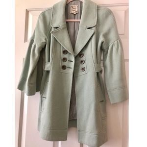 Small Mint Pea Coat